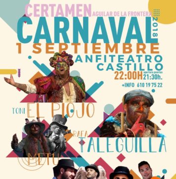Gran Certamen de Carnaval para el sábado 1 de septiembre