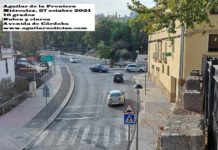 EL TIEMPO EN AGUILAR_Ya empieza a notarse el descenso térmico