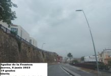 EL TIEMPO EN AGUILAR_Nueva jornada con la lluvia como protagonista