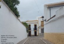 EL TIEMPO EN AGUILAR_La borrasca deja 26 litros durante la jornada de ayer